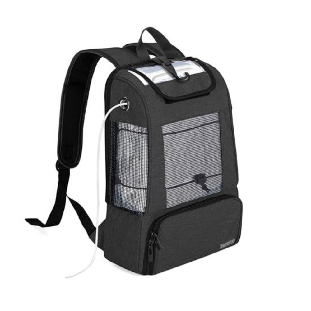 Oxygen Concentrator Backpack - POC Carrying Bag Compatible with Inogen Oxygo